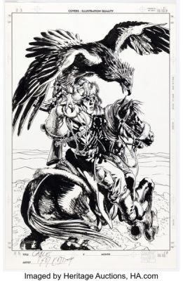 Igor Kordey Cable #106 Cover Original Art (Marvel, 2002). | Heritage