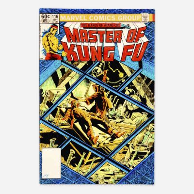 Andy Yanchus | Master of Kung Fu #116 Cover Guide (Marvel Comics, 1977) | Landry Pop Auctions