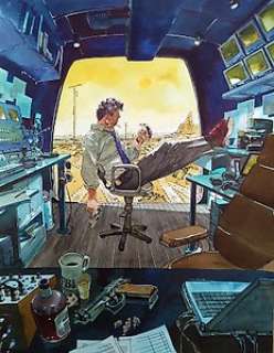 Scalped T5 - Original cover illustration for the French Deluxe edition ‘La Vallée De La Solitude‘ - (2013)