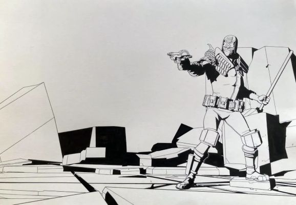 Lee Carter | Judge Dredd by Lee Carter | Panel Gallery