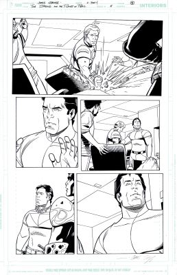 Chris Sprouse | Tom Strong and the Planet of Peril #5 p.18 | Tavole Originali