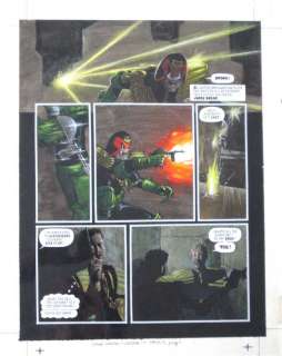 Peter Doherty - Judge dredd - 2000ad prog 768 pg 1 - peter doherty art issue 2000ad