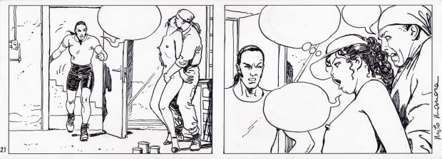 Milo Manara | Il Profumo dell’Invisibile n.2 s.21 | Tavole Originali