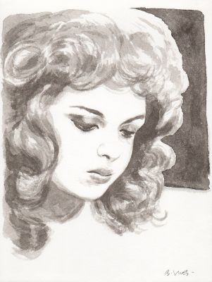 Bastien Vivès | Ritratto n.2 | Tavole Originali