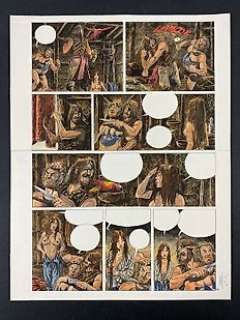 Cassini, Jean-Claude - Planche originale couleur - Bouffe-Doublon T3 - A malin, malin et demi - (2001)