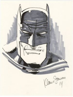Klaus Janson | Janson Batman Commission | Nostalgic Investments