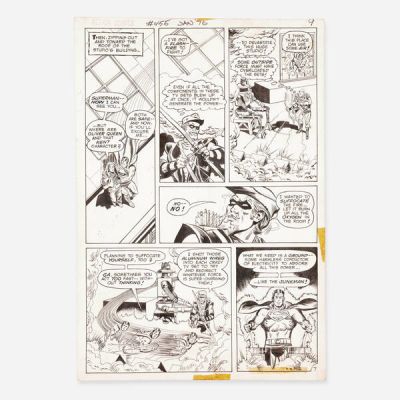 Curt Swan And Tex Blaisdell | Lot 263 - Action Comics #455 Story Page 9 Original Art (DC Comics, 1976) | Landry Pop Auctions