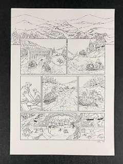 Lapeyre, Guillaume - Planche originale - Les Chroniques de Magon T1 - Les enfants de la Cyberchair - (2008)