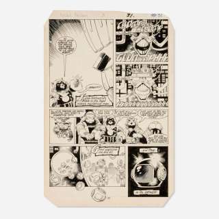 Mike Mignola and Al Gordon, Rocket Racoon #3 Story Page 23 Original Art (Marvel, 1985) | Landry Pop Auctions