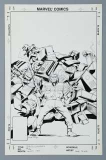 TRANSFORMERS #26 (1987) - Herb Trimpe Hand-Drawn Cover Artwork | Propstore