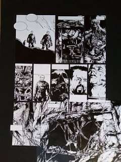 Christophe Bec - Planche Originale (p.53) - Sanctuaire T2 - Le Puits des Abîmes - (2002)