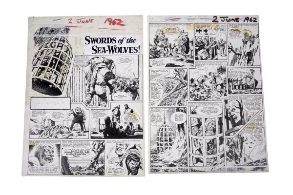 Original artwork for Karl the Viking by Don Lawrence | misc / divers