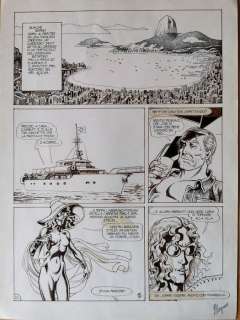 Magnus - tavola originale "Vendetta Macumba" - Loose page - (1979) | Catawiki
