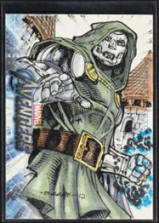 2012 Upper Deck Avengers Assemble - Doctor Doom by Kevin Sharpe - Sketch Card | Heritage