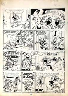 Greg - Originele pagina - Rock Derby T.3 - Panique au Paradis - (1960/1980) | Catawiki