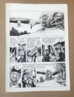 Poupée d’ivoire - Planche originale (p.1) - La griffe de bronze (1987) | Catawiki