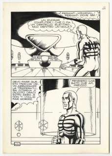 Kriminal #300 - Magnus - original page "Le Bare di Ghiaccio" - Loose page - Unique copy - (1971) | Catawiki