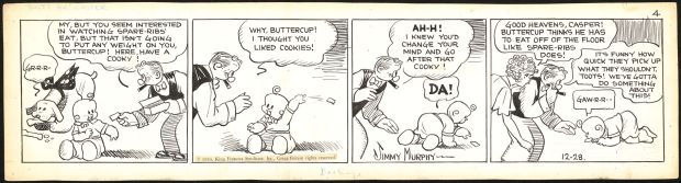 Jimmy Murphy | Toots and Casper daily strip | Galerie Laqua