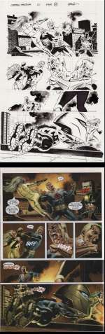 Steve Epting | Captain America Vol 5 #21 page 12 art | ArchAngels
