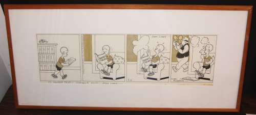 John Liney - Henry Daily Strip - 5/6/1964 Signed