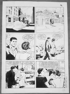 Jan Dix n. 5 - Emiliano Mammucari - tavola originale "Una tragedia americana" - Loose page - (2009)