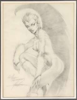 Mike Grell | Grell - Original Pencil Drawing | Russ Cochran