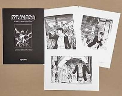 Fabio Civitelli - Luigi Piccatto - Bruno Brindisi - Dylan Dog ex. #95/99 - Brindisi, Civitelli, Piccatto - portfolio "Alba e i Morti Viventi" - EO - (2016)