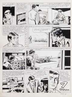 Attanasio | Jimmy Stone, planche n°27 Ã  l’encre de Chine… | Millon