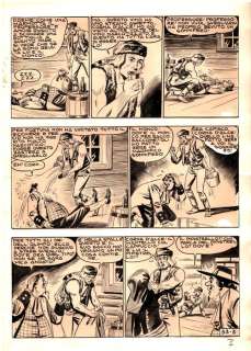 Essegesse | Il Grande Blek n. 33 - 2x Tavola Originale EsseGesse - Page volante | Catawiki