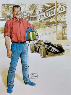 Bourgne, Marc | Bourgne, Marc - Dessin original couleur - Michel Vaillant - (2019) | Catawiki