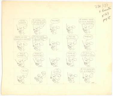 Copi (Raul Taborda Damanote Botana) | Copi - ’La Femme Assise’ in Le Nouvel Observateur c 1965 NO RESERVE! | Russ Cochran