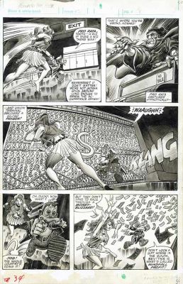 Gene Colan | “Howard the Duck Magazine” #2 – tav.18 | Cart Gallery