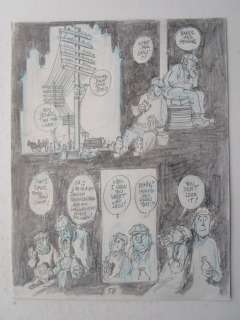 Eisner, Will | Will eisner - Originele pagina in schetsversie (p.58) - To the heart of the storm - (1991) | Catawiki