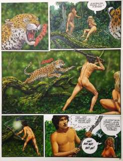 Macedo, Sergio | Macedo, Sergio - Originele, geschilderde pagina - Vic Voyage - [jaren ’80] | Catawiki