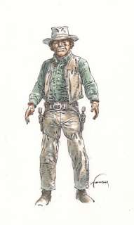 Hermann | Comanche, illustration Ã  l’encre de Chine et … | Millon