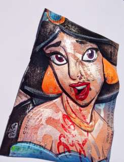 Chris Duncan | ComicCAN - ORIGINAL Artwork by Chris Duncan - Princes JASMINE on COKE can - Exemplaire unique - (2020/2020) | Catawiki