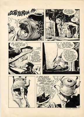 Enrique Breccia | “El Suenero: capitolo 17” – tavola 2 | Cart Gallery