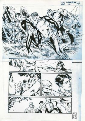 “Chapter III: a constellation of them all” – Phoenix Resurrection: the return of Jean Grey 3 – tav.07 | Cart Gallery