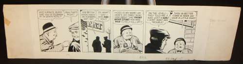 Paul Pinson - dan dunn daily strip - 12/11/1942