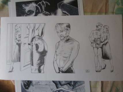 Xavier Duvet | Feminisation - Dessin original - Format: 50 x 26 cm. - (2013) | Catawiki