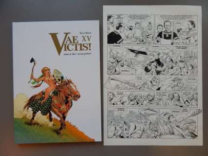 Mitton, Jean-Yves | Mitton, Jean-Yves - Originele pagina + Grootformaat album - Vae Victis! 15 - Amber in Alesi, "cursum perficio" - (2008/2016) | Catawiki