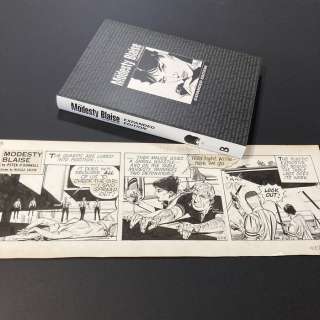 Colvin, Neville | Colvin, Neville - Original strip - Modesty Blaise + Expanded Edition Modesty Blaise Companion - (1981) | Catawiki