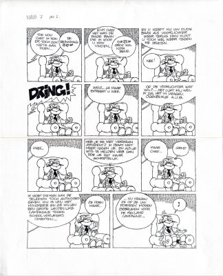 Originalzeichnungen von Peter de Smet, vollständige Geschichte „National School Leavers Campaign“ | Comic Art Masters