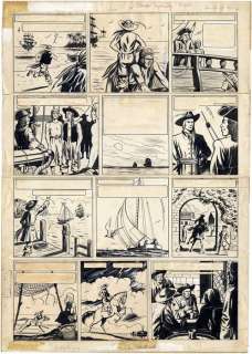 Macherot, Raymond | Macherot, Raymond - Originele pagina - Flandre Imperial - Gepubliceerd in weekblad Kuifje/Tintin - (1953) | Catawiki