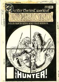 Mike Grell - Warlord Issue 13 Page Cover