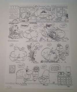 Tebo | Original page  - Ses journées sont remplies des missions  - Captain Biceps 3  - Gag 66  - L’invulnérable  - (2006) | Catawiki