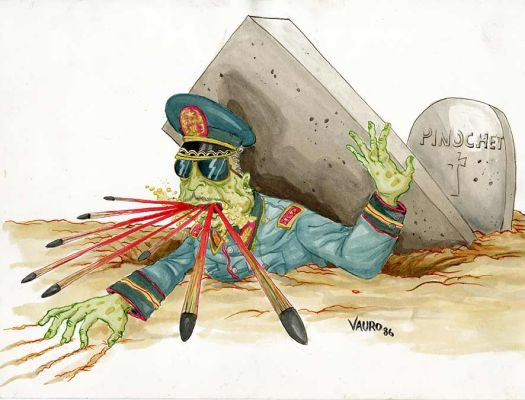 “Pinochet” – vignetta pubblicata su “L’Espresso” | Cart Gallery