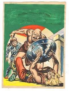 Franco Bignotti | Grande Blek - illustrazione originale per la copertina di Collana Prateria II serie n. 5 - Il Grande Blek - (1957) | Catawiki