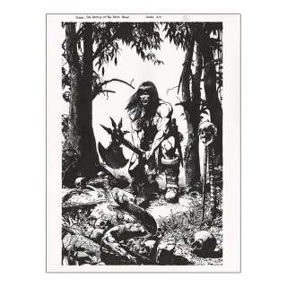 Thomas Nachlik Original Art - Conan Battle of the Black Stone #4 Cover | imCollectible Art