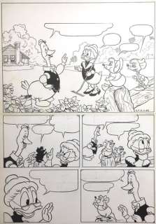 Endre Lukã Cs | LukÃ cs, Endre - Originele Openings Pagina - G.P./G.D.#6 - Oma Duck - Van de wal in de sloot - (1971) | Catawiki